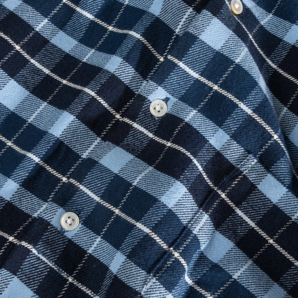 Original Madras Trading Co Straight Collar Long Sleeve Shirt - Image 3