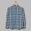 Original Madras Trading Co Popover Button Down Shirt