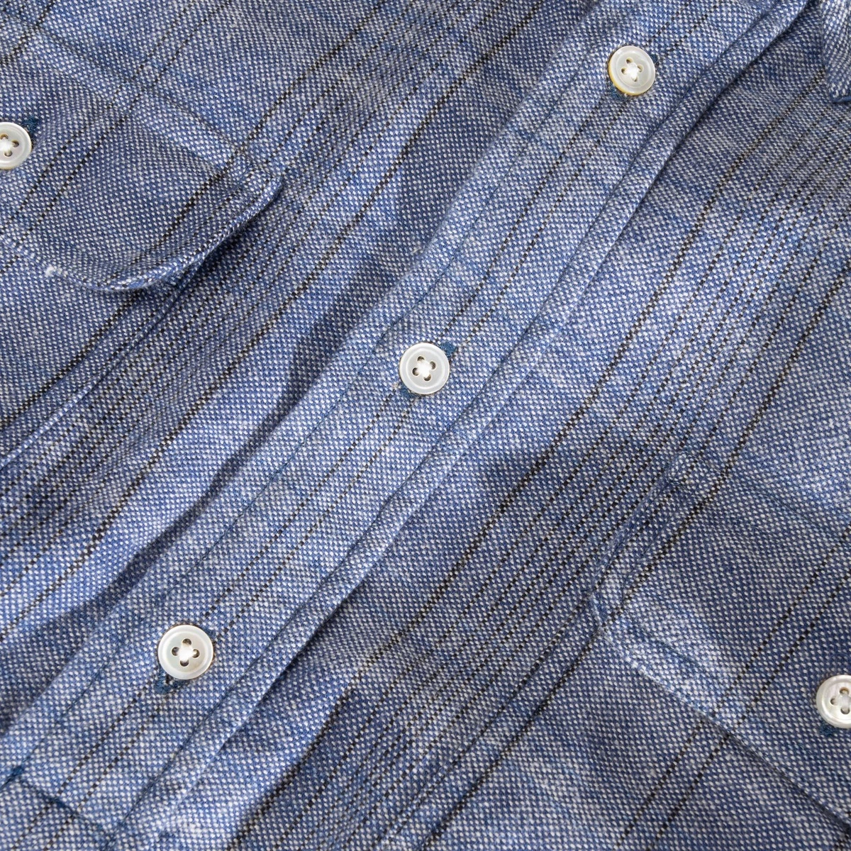 Original Madras Trading Co Popover Button Down Shirt - Image 3