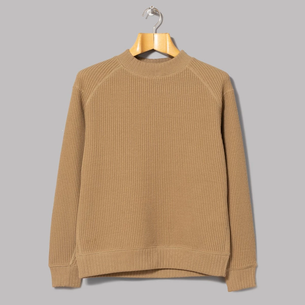 Jackman Waffle Mid Neck Sweat